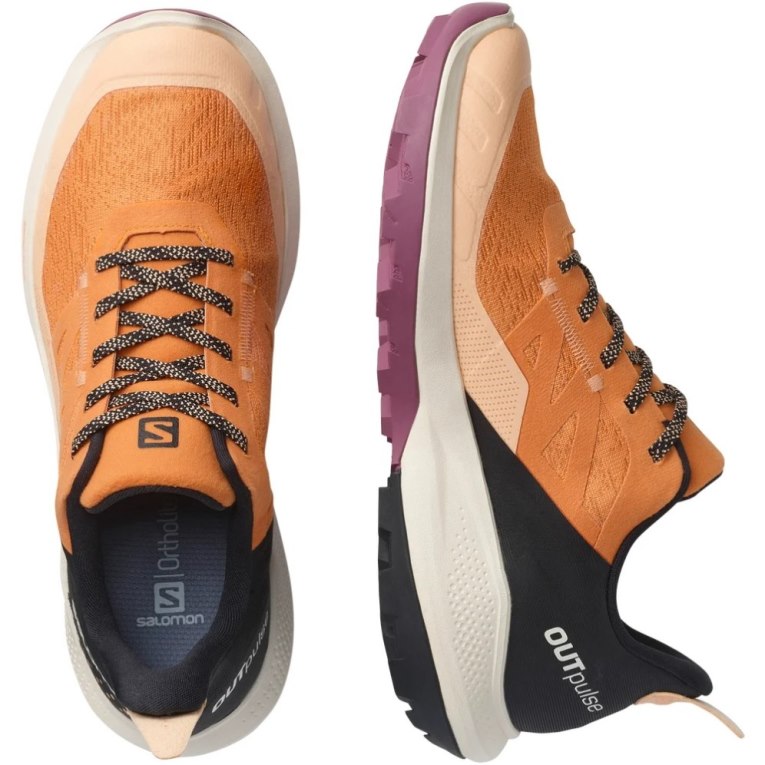 Salomon Outpulse GTX Women's Hiking Shoes Orange / Black | CA 59P48